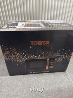 Tower T24021 Rose Gold Digital Solo Microwave 6 Power Levels 800 W 20 Liters
