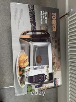 Tower T24021 Rose Gold Digital Solo Microwave 6 Power Levels 800 W 20 Liters
