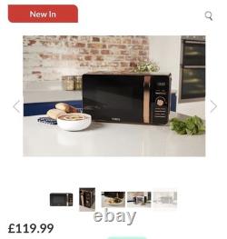 Tower T24021 Rose Gold Digital Solo Microwave 6 Power Levels 800 W 20 Liters