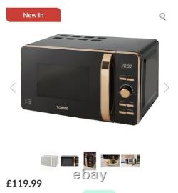 Tower T24021 Rose Gold Digital Solo Microwave 6 Power Levels 800 W 20 Liters