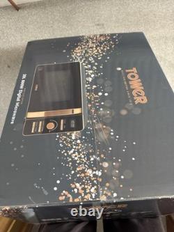 Tower T24021 Rose Gold Digital Solo Microwave 6 Power Levels 800 W 20 Liters
