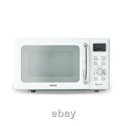 Tower T24041WHT 20L 800W Digital Solo Microwave, 60 Minute Timer in White
