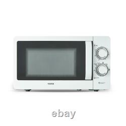Tower White 800W 20L Manual Microwave T24042WHT New with 3 Year Guarantee