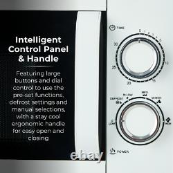 Tower White 800W 20L Manual Microwave T24042WHT New with 3 Year Guarantee