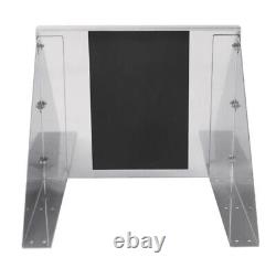 Vogue Stainless Steel Microwave Shelf Large, Kitchen, 130mm H x 680 W x 680mm D