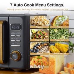 VonShef Digital 23L Microwave, 1.7L Kettle & Toaster 4 Slice Kicthen Set Fika