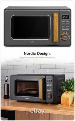 Vonshef Digital Microwave 23L, 11 Power Levels & 95min Timer Fika Range, 900W