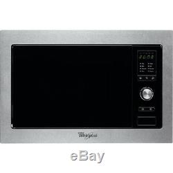 WHIRLPOOL AMW 160/IX Built-In Stainless steel Microwave + Grill 25L, 1000W