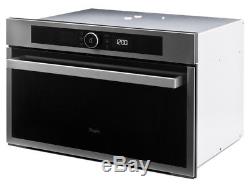WHIRLPOOL AMW 731/IX Built-In Stainless steel Microwave + Grill 31L, 1000W