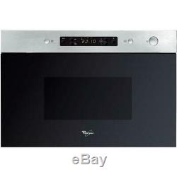 Whirlpool AMW492IX Built In Microwave + Grill Stainless Steel Side opening