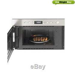 Whirlpool AMW498IX 22L Compact Built-in Microwave & Grill in Stainless Steel