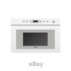 Whirlpool AMW498/WH Built In Kitche Microwave Oven Quartz Grill Stainless Steel