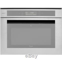 Whirlpool AMW848/IXL Built In Combination Microwave Oven Stainless Steel