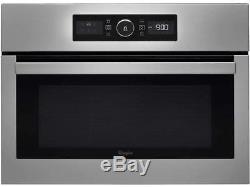 Whirlpool AMW 505 / IX integrated 40L 900 W black, stainless steel microwave