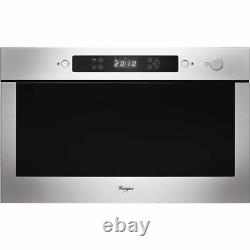 Whirlpool Absolute AMW423IX Built In Stainless Steel Microwave 2 Year Warranty