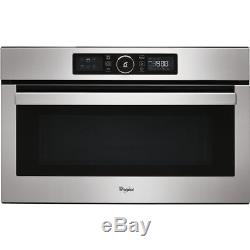 Whirlpool Absolute AMW730IX Built In Microwave & Grill Stainless Steel 2 Yr Gnte