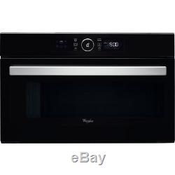 Whirlpool Absolute AMW730NB Built In Black Microwave & Grill 2 Year Guarantee