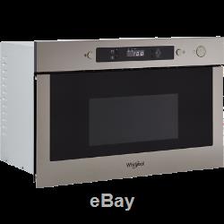 Whirlpool Absolute AMW 423/IX 22L Built-In Microwave Stainless Steel