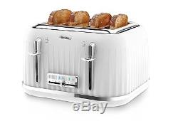 White Breville Impressions Kettle and Toaster Set & Sharp Microwave New