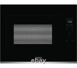 ZANUSSI ZMBN4SX Built-in Solo Microwave 25L Black & Stainless Steel