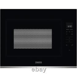 ZANUSSI ZMBN4SX Built-in Solo Microwave Black & Stainless Steel U50805