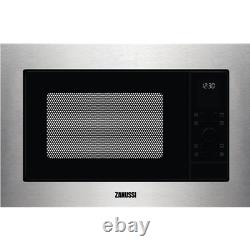 Zanussi ZMSN7DX Built In Microwave With Grill Stainless Steel U50740