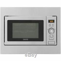 Zanussi ZSC25259XA Stainless Steel Built In Combination Microwave Oven 900 Watt