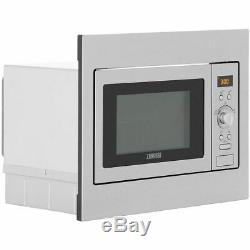 Zanussi ZSC25259XA Stainless Steel Built In Combination Microwave Oven 900 Watt