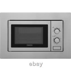 Zanussi ZSM17100XA 17L Built-in Standard Microwave Stainless Steel NEW