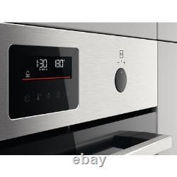 Zanussi ZVENM6X3 Built In 43L 1000W Microwave Oven, Black/Stainless Steel NEW
