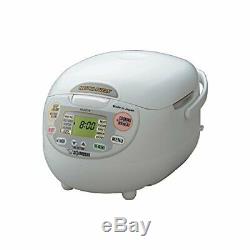 Zojirushi NS-ZCC10 Neuro Fuzzy Rice Cooker & Warmer (1.0 Liter) Bundle with 15-I